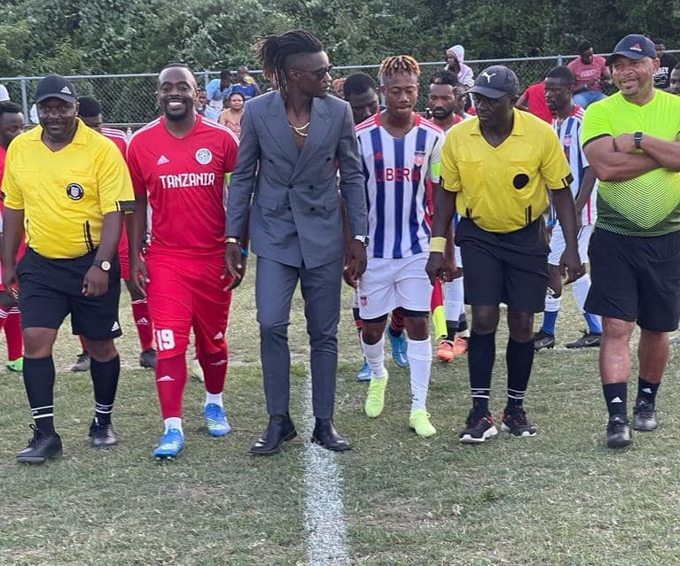 BFA entering pitch during final game of league 2023